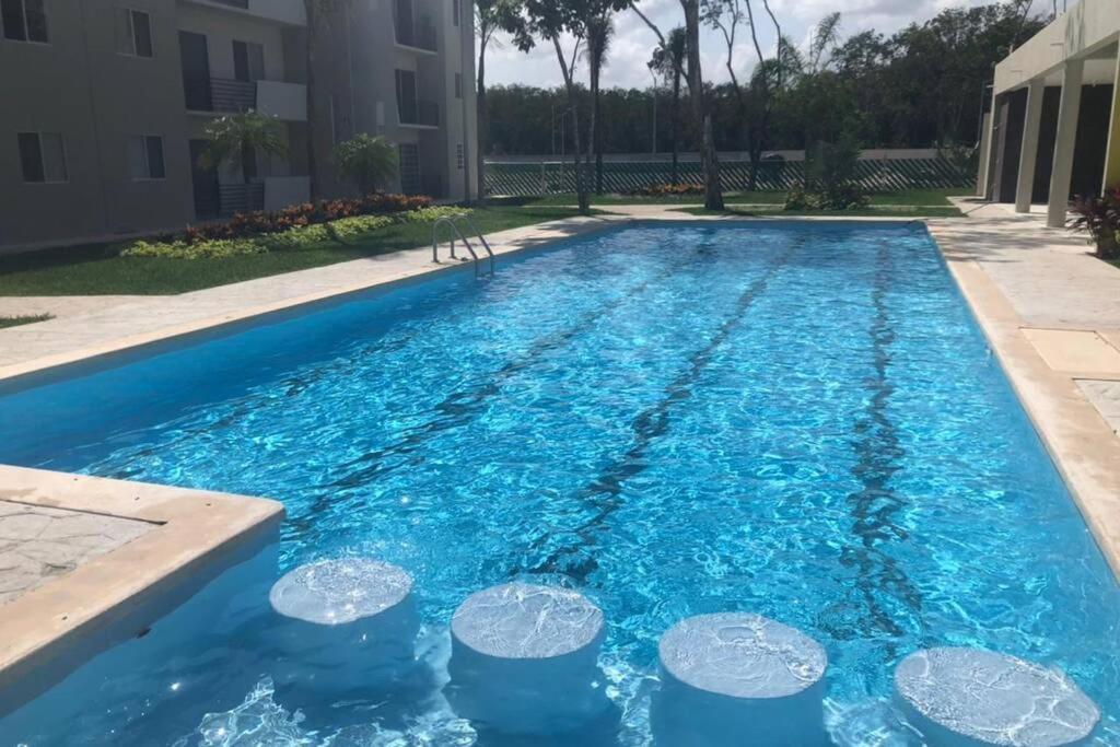 Vive Tus Vacaciones, Depa Nuevo Playa Del Carmen Leilighet Eksteriør bilde