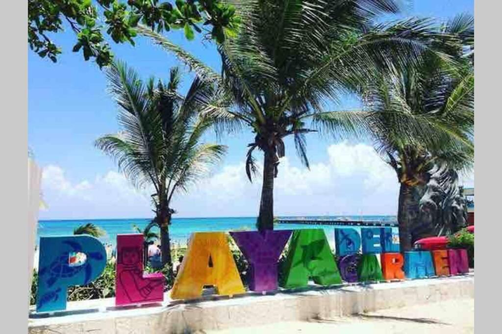Vive Tus Vacaciones, Depa Nuevo Playa Del Carmen Leilighet Eksteriør bilde